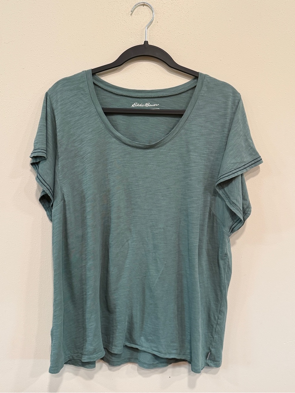 Eddie Bauer Scoop Neck Short Sleeve Tee